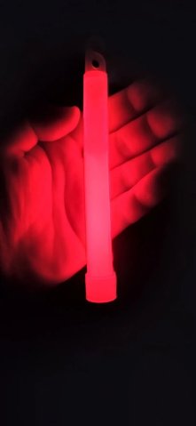 Хімічне джерело світла Lightstick аварійне світло ХДС Червоний YC1516 фото