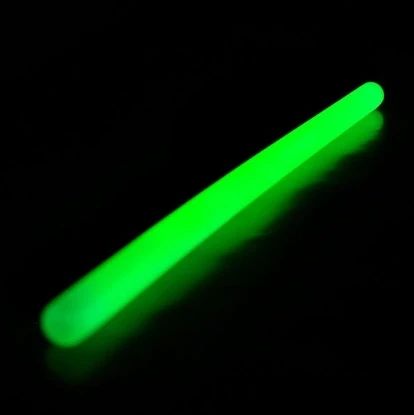 Химический источник света Lightstick 30 см аварийный свет ХИС Зелений YC1530 фото